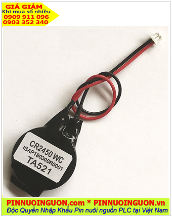 ABB-TA521, Pin nuôi nguồn ABB robot ABB-TA521 lithium 3V chính hãng _Xuất xứ Indonesia 